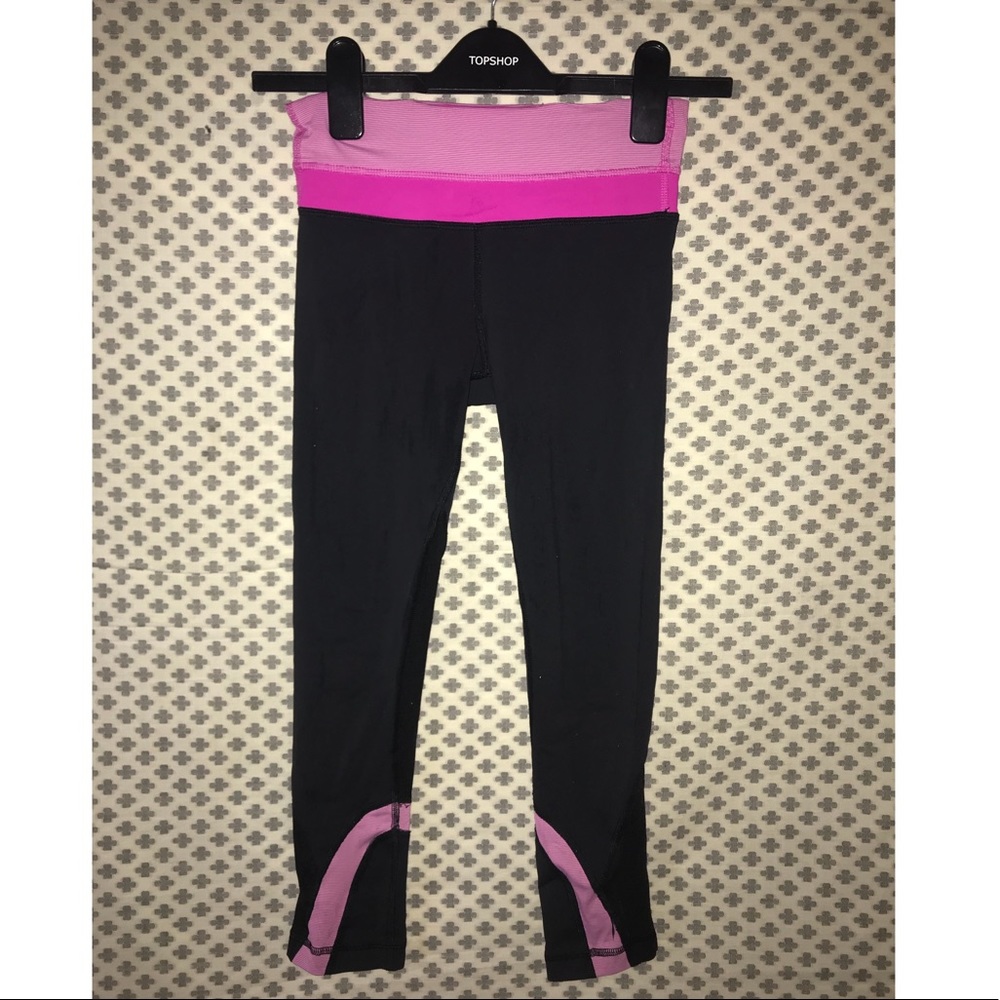Lightly used, cropped, Lululemon leggings